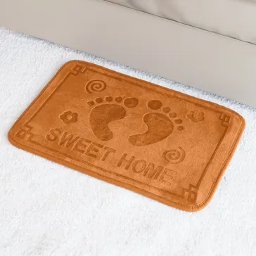 Коврик sweet home для ванной комнаты - помаранчевий<article>MALVA