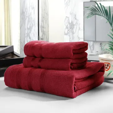 Набір рушників memory - червоний<article>MALVA