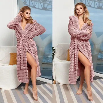 Женский халат 'элит' - пудровый<article>MALVA