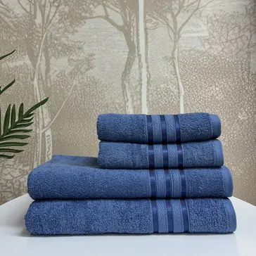 Набор полотенец «luminous» - голубые<article>MALVA