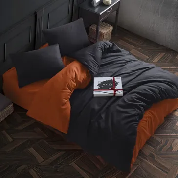 Комплект постільної білизни бязь gold Оувен<article>MALVA