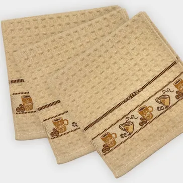 Набір вафельних рушників 'макіато'<article>MALVA