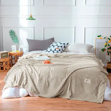 Плед бамбуковый - ванильный<article>MALVA