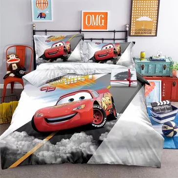 Комплект постельного белья детский Молниеносная гонка<article>MALVA