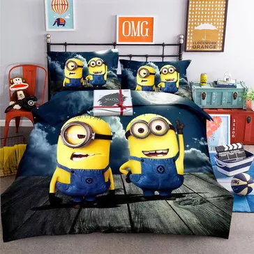 Комплект постільної білизни дитячий Жовтенькі помічники<article>MALVA