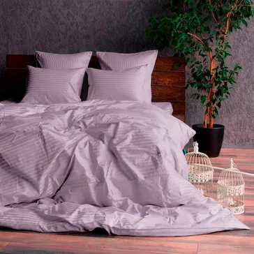 Комплект постельного белья страйп-сатин Помероле<article>MALVA