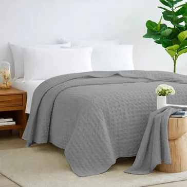 Вафельне покривало «контемп» - темно-попелястий<article>MALVA