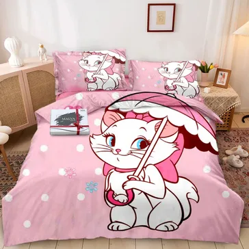 Комплект постельного белья детский Игривый котенок<article>MALVA