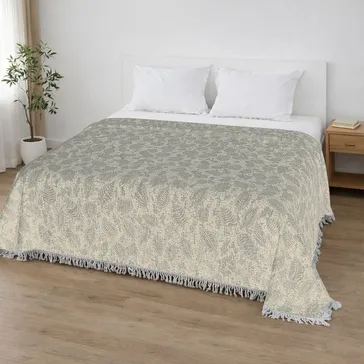 Муслінове покривало «листопад» - молочний<article>MALVA