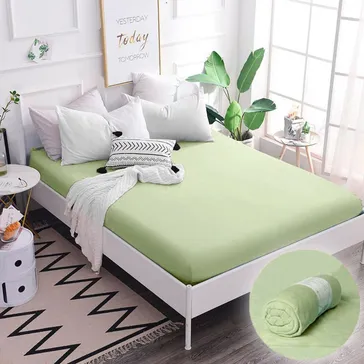 Простынь на резинке - мятное<article>MALVA