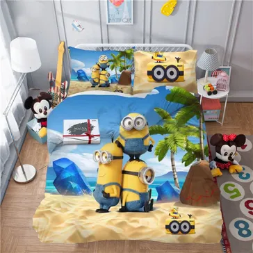 Комплект постельного белья детский Банановые воры<article>MALVA