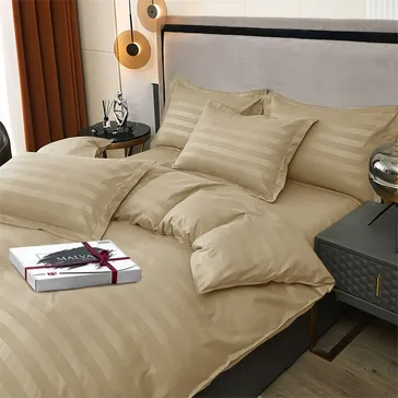 Комплект постільної білизни італійський сатин Мигдаль<article>MALVA