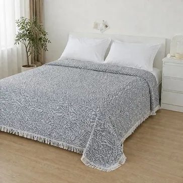 Муслінове покривало «мадлен» - темно-сірий<article>MALVA