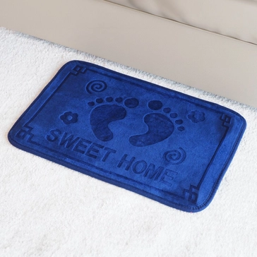 Килимок sweet home для ванної кімнати - синій<article>MALVA
