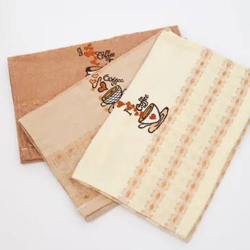 Набор вафельных полотенец 'кофейня'<article>MALVA