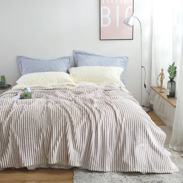 Плед зебра - белый-беж<article>MALVA