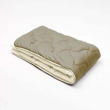 Одеяло микрофибра дуэт какао/молочный<article>MALVA