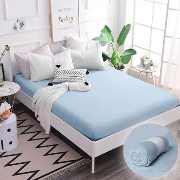 Простынь на резинке - небесная<article>MALVA