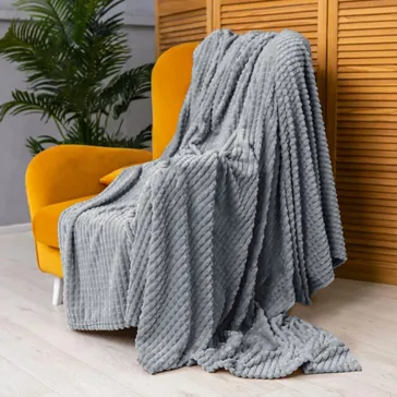 Плед бамбуковий «крокодил» - кварцевий<article>MALVA