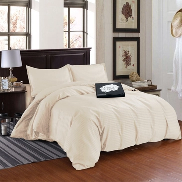 Комплект постільної білизни атласний сатин Молочна космея<article>MALVA