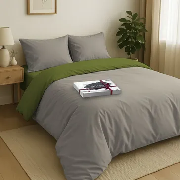 Комплект постільної білизни бязь gold Сантелія<article>MALVA