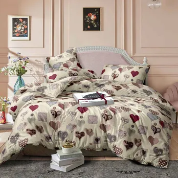 Комплект постільної білизни полікотон Сінді<article>MALVA