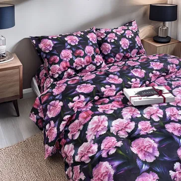 Комплект постельного белья Ранфорс Lux Home 5D Левкасия<article>MALVA