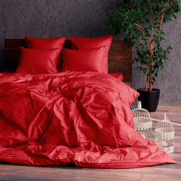 Комплект постельного белья страйп-сатин Кабберне<article>MALVA