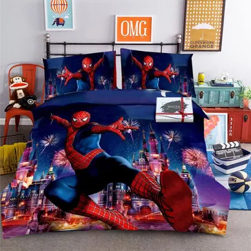 Комплект постельного белья детский Паучьи проделки<article>MALVA