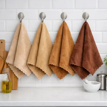 Набір кухонних рушників 'відтінки шоколаду'<article>MALVA