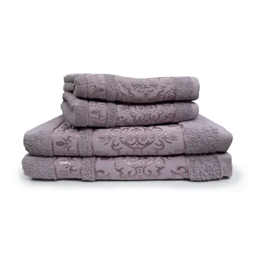 Набор полотенец «melange» - сиреневые<article>MALVA