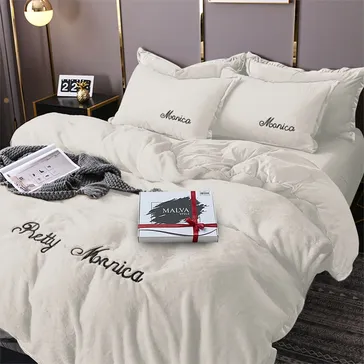 Комплект постільної білизни велюр Фенхель<article>MALVA