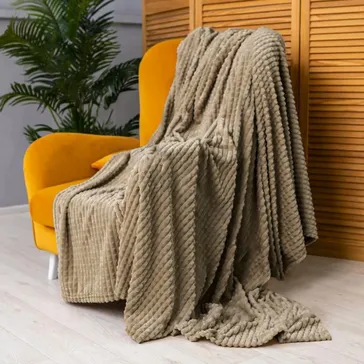 Плед бамбуковый 'крокодил' - латте<article>MALVA