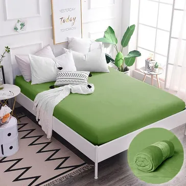 Простынь на резинке - зеленая<article>MALVA