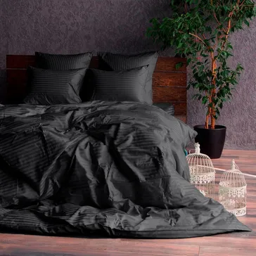 Комплект постельного белья страйп-сатин Шардонне<article>MALVA