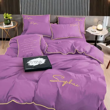 Комплект постельного белья креп-сатин Туррон<article>MALVA