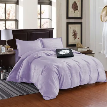 Комплект постельного белья атласный-сатин Фиолетовая лаванда<article>MALVA