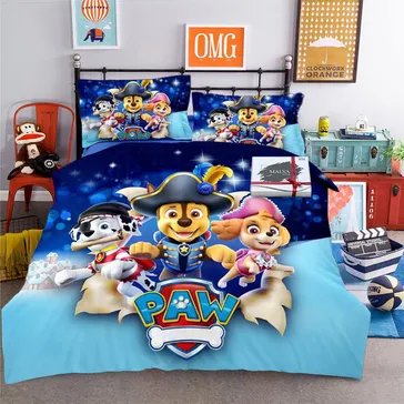 Комплект постельного белья детский Патрулирующие собаки<article>MALVA