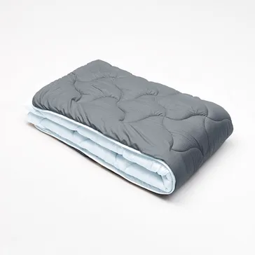 Одеяло микрофибра дуэт небесный/графит<article>MALVA