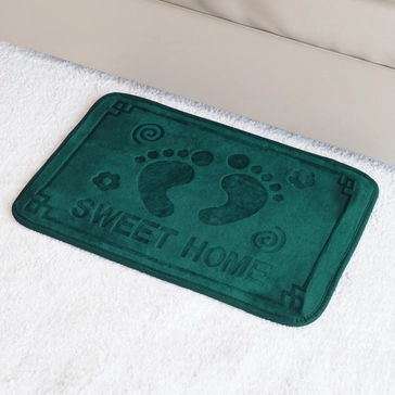 Килимок sweet home для ванної кімнати - темно-зелений<article>MALVA