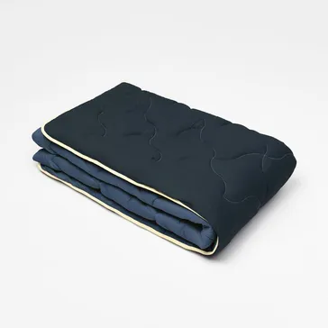 Одеяло микрофибра дуэт - синий/ночь<article>MALVA