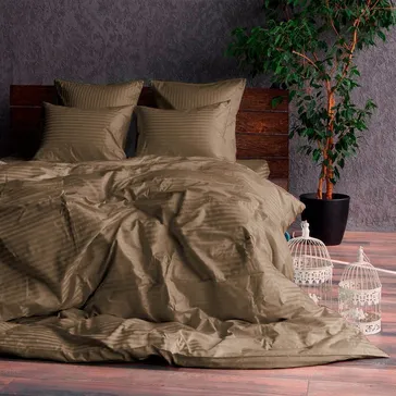 Комплект постельного белья страйп-сатин Луари<article>MALVA