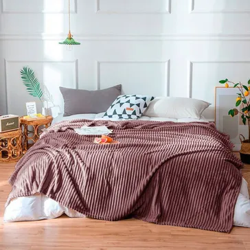 Плед бамбуковий – фіолетово-пастельний<article>MALVA