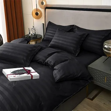 Комплект постельного белья итальянский-сатин Лакрица<article>MALVA