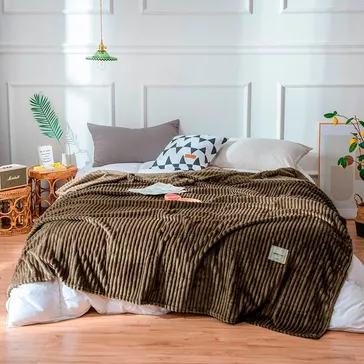 Плед бамбуковий - коричневий<article>MALVA